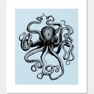 Vintage Octopus Posters and Art